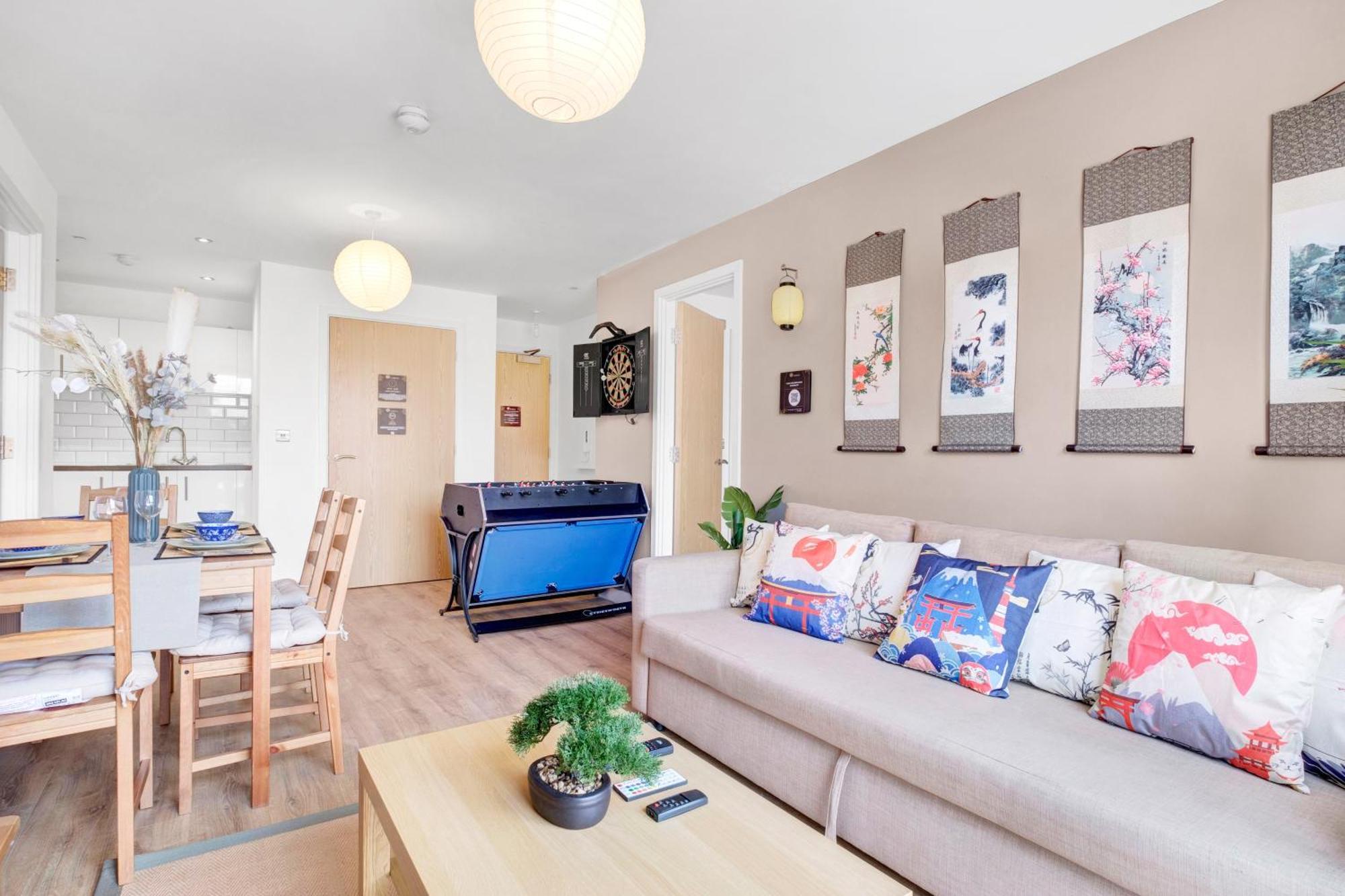 Pan-asian Suite- Freepark+ Supra Games +netflix + Coffee Machine- Maihom *